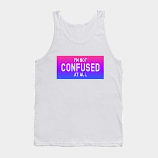 lgbtq+ -  bisexual slogan Tank Top